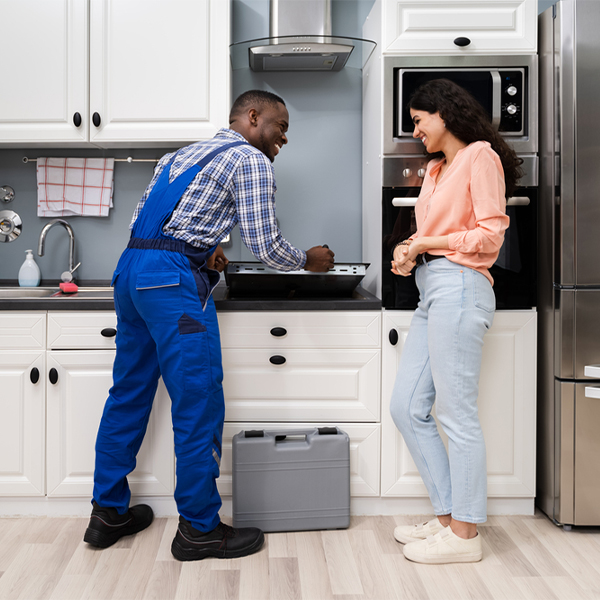 can you provide an estimate for cooktop repair before beginning any work in Duck Creek